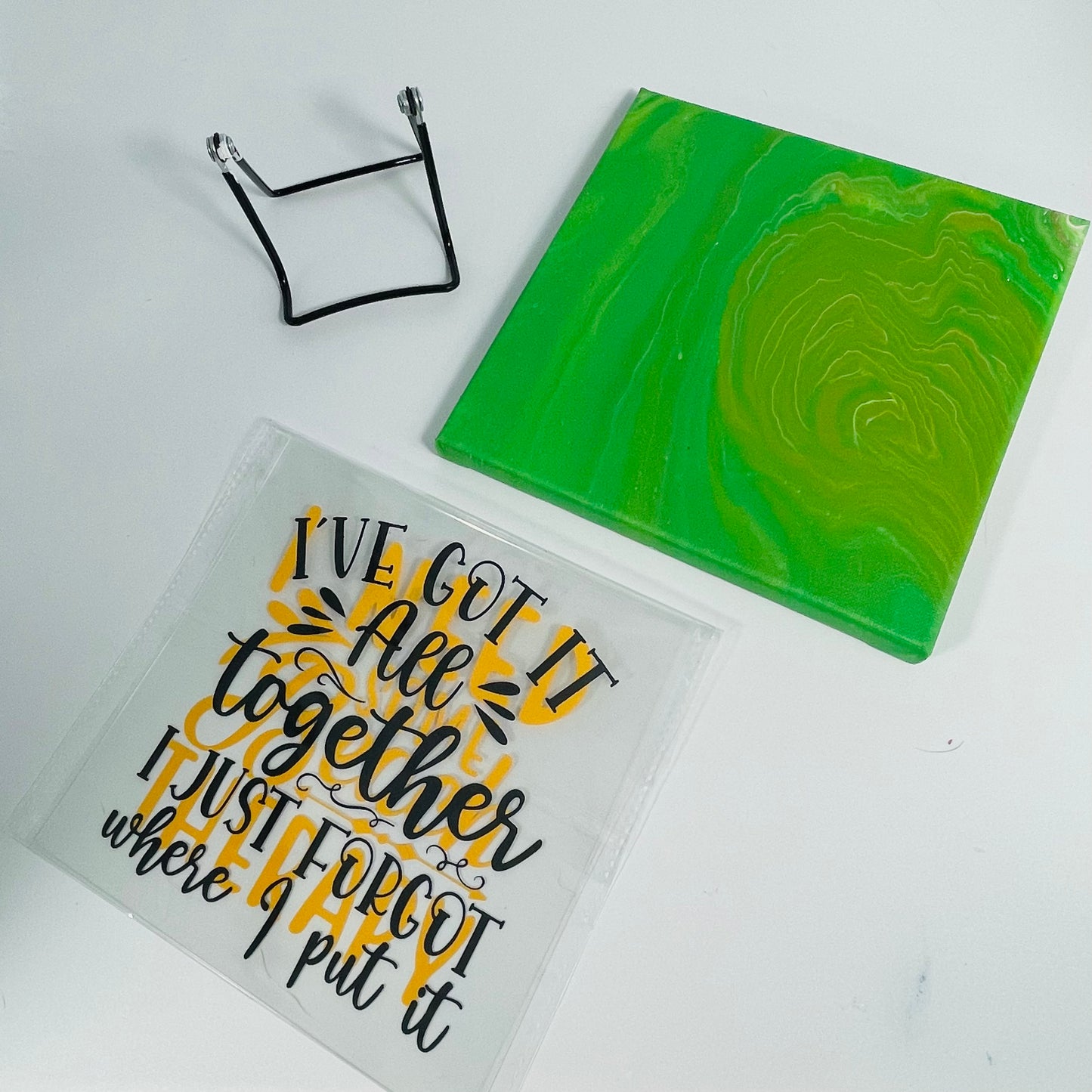 Acrylic Quotes Set 8x8 (choose 3 interchangeable quotes): Bibble