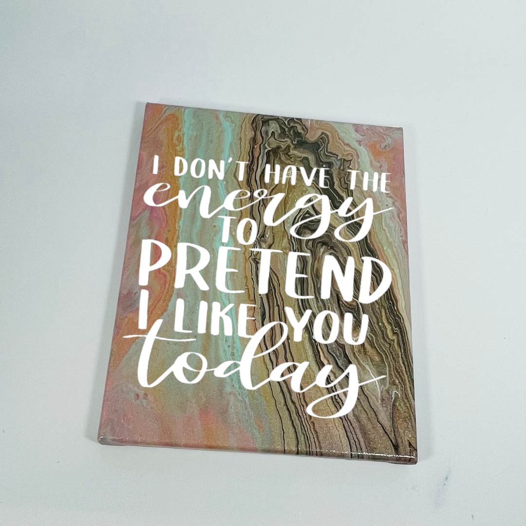 Acrylic Quotes Set 8x10 (choose 3 interchangeable quotes): Doohickey