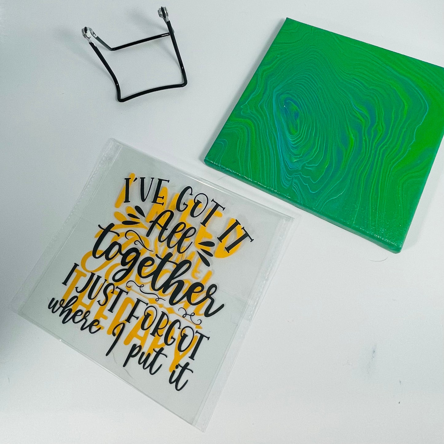 Acrylic Quotes Set 8x8 (choose 3 interchangeable quotes): Bailiwick