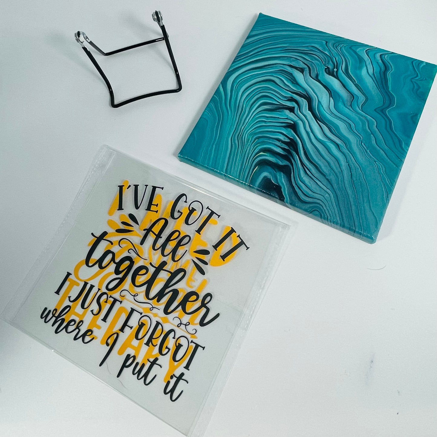 Acrylic Quotes Set 8x8 (choose 3 interchangeable quotes): Ballistic
